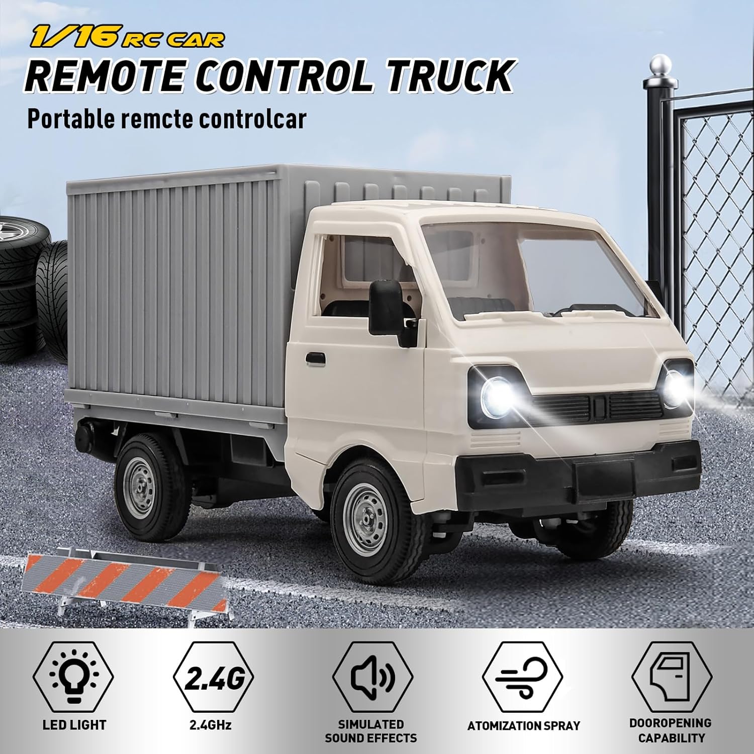 Led Light Kit Rc - KF21 RC Truck 1:16 2.4GHZ Samochód