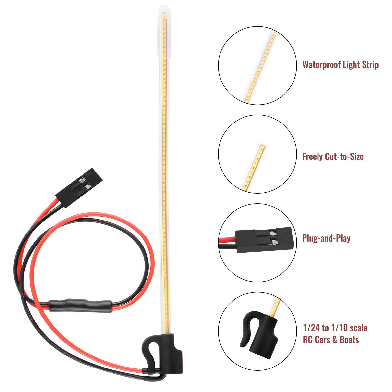 ModRax 2 szt. LED-owe anteny R – Led Light Kit Rc recenzja i cena