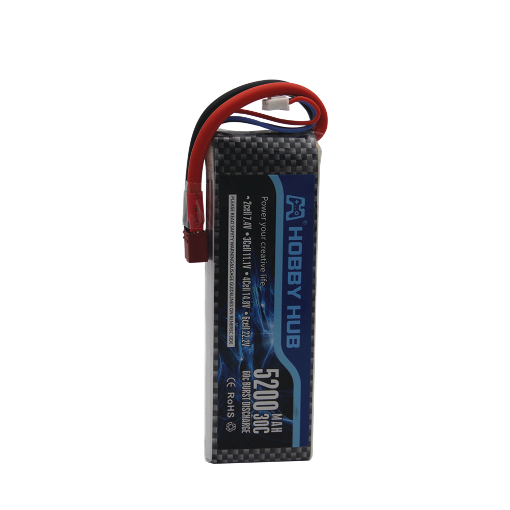 7.4 V 5200 mAh 30C 2S 1P bater – Rc Roc Hobby recenzja i cena