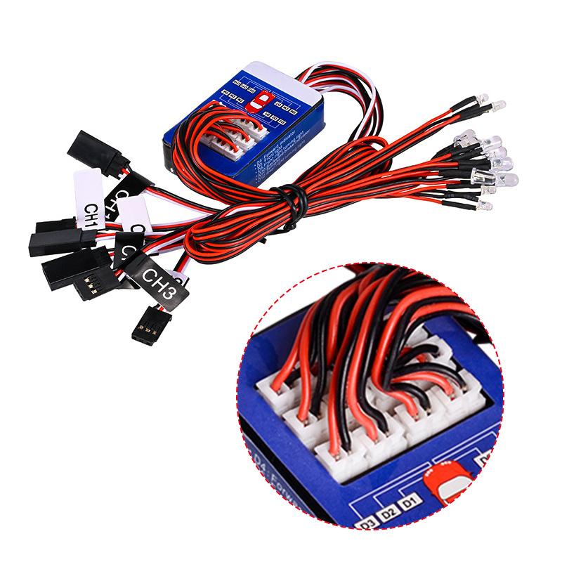 Zestaw oświetlenia RC 12 LED,  – Led Light Kit Rc recenzja i cena