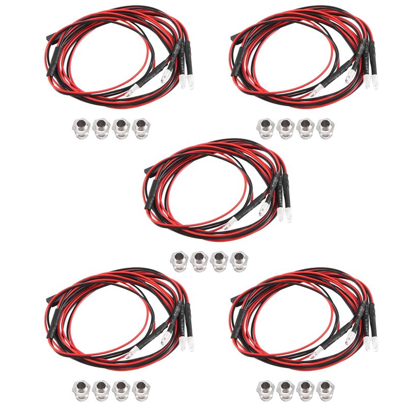 Zestaw 4 diod LED 3mm do model – Led Light Kit Rc recenzja i cena