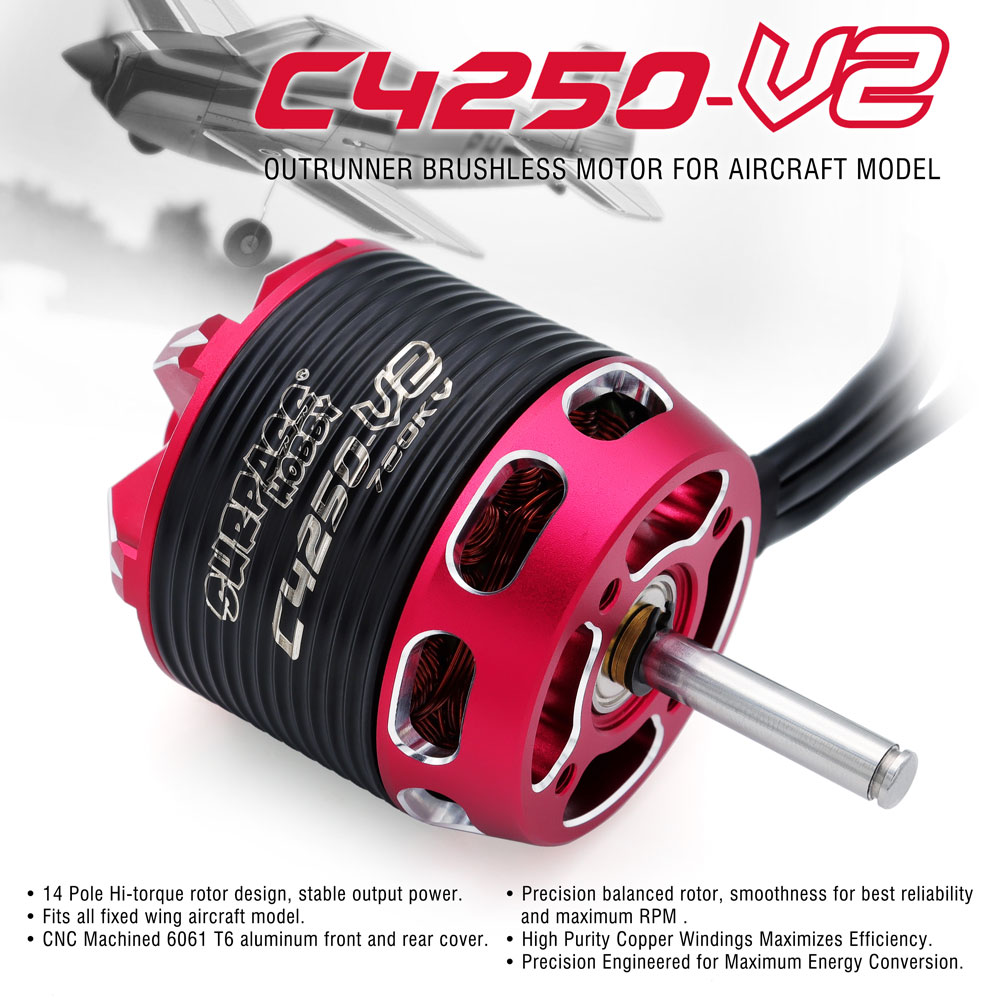 SURPASS HOBBY C4240 750KV/850K – Rc Hobby Motors recenzja i cena
