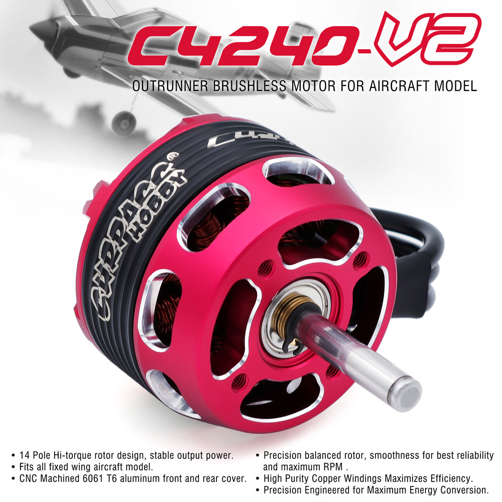 SURPASS HOBBY C4240 750KV/850K – Rc Hobby Motors recenzja i cena